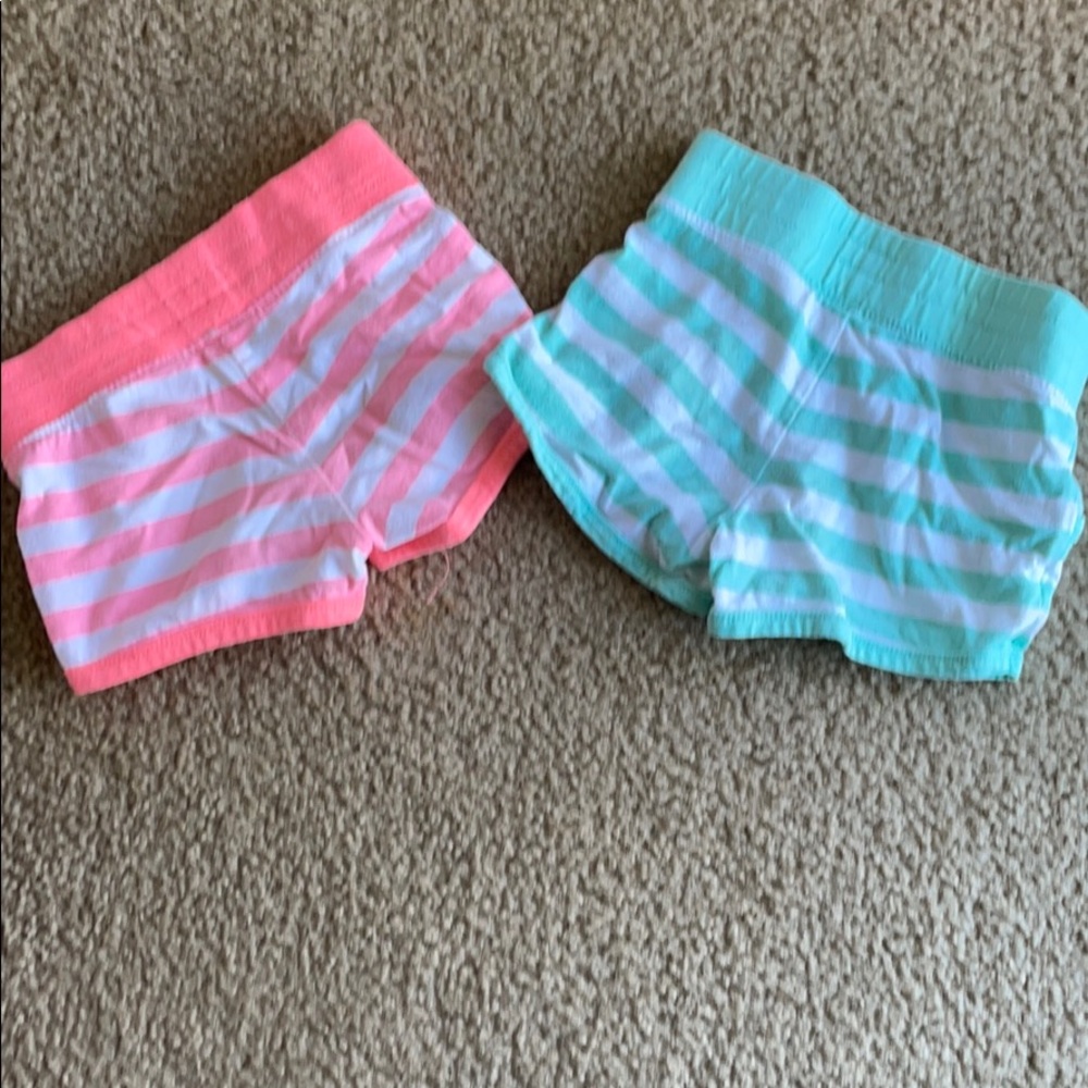 Carter’s girls striped neon shorts bundle 5T - Picture 4 of 5